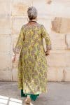 Mevlana Dress with Sleeves - Keylime