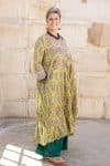 Mevlana Dress with Sleeves - Keylime