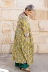 Mevlana Dress with Sleeves - Keylime