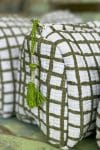 Washbag - Basil Check