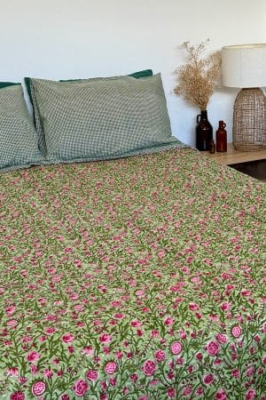 Cotton Quilt - King size - Verdant