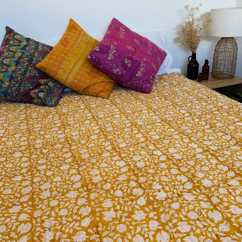 Cotton Quilt - King size - Honey