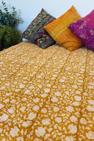 Cotton Quilt - King size - Honey