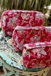 Wash Bag - Raspberry