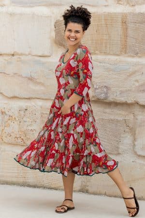 Flamenco Dress with Sleeves - Seville