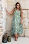 Rosa Dress - Evergreen