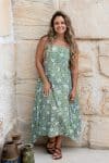 Rosa Dress - Evergreen