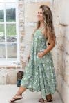 Rosa Dress - Evergreen