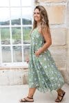 Rosa Dress - Evergreen