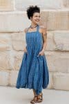 Rosa Dress - Indigo Tonic