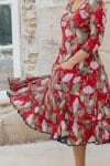 Flamenco Dress with Sleeves - Seville