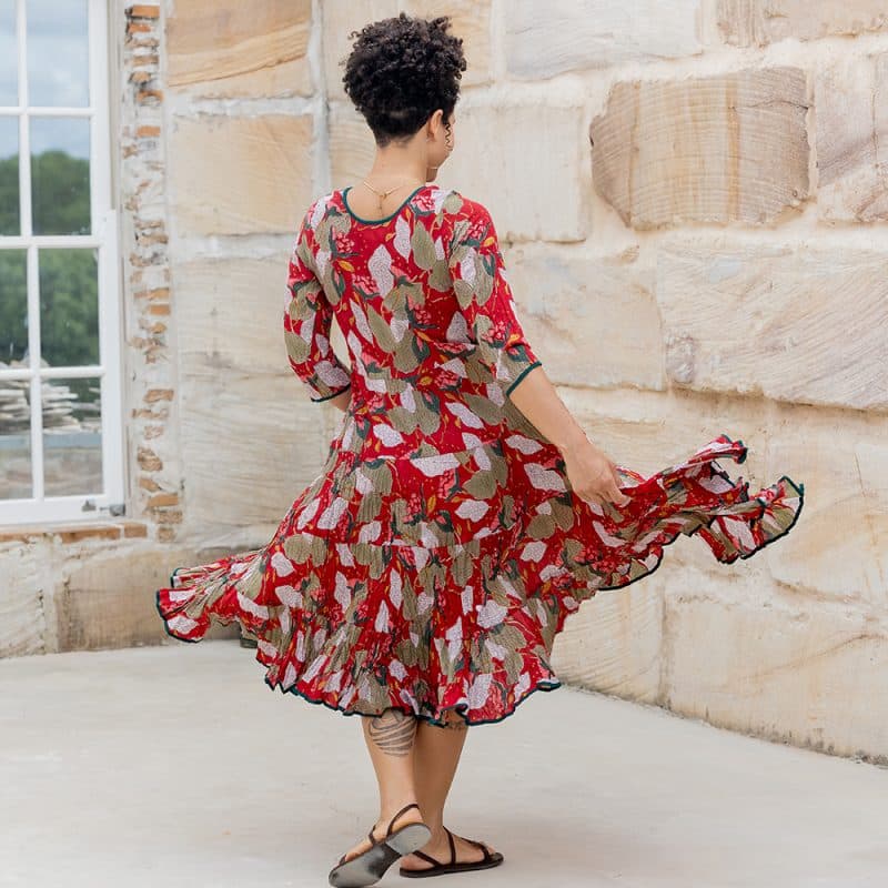 Flamenco Dress with Sleeves - Seville