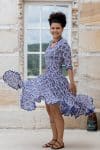 Flamenco Dress with Sleeves - Mosaic