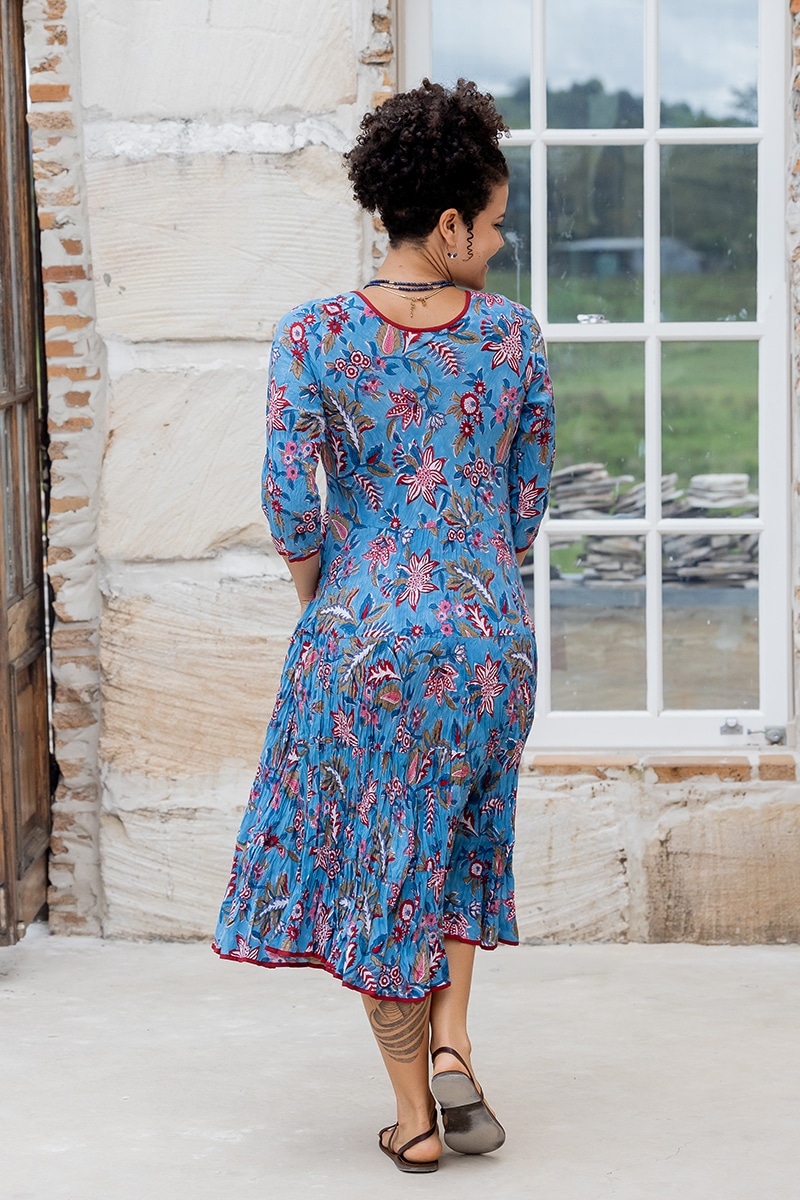 Flamenco Dress with Sleeves - Capri