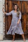 Flamenco Dress with Sleeves - Lilac