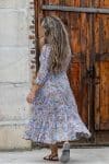 Flamenco Dress with Sleeves - Lilac