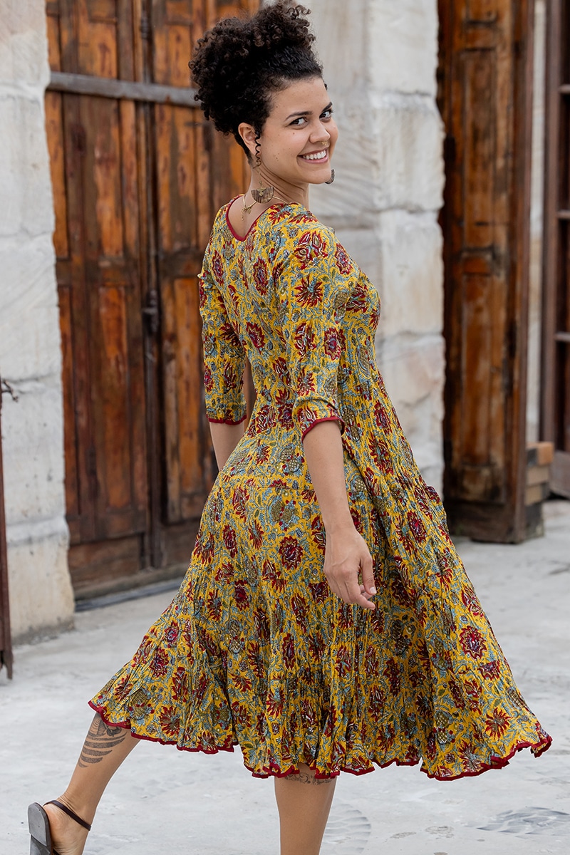 Flamenco Dress with Sleeves - Sorento