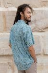 Men's Shirt Short Sleeve - Crystal Lotus