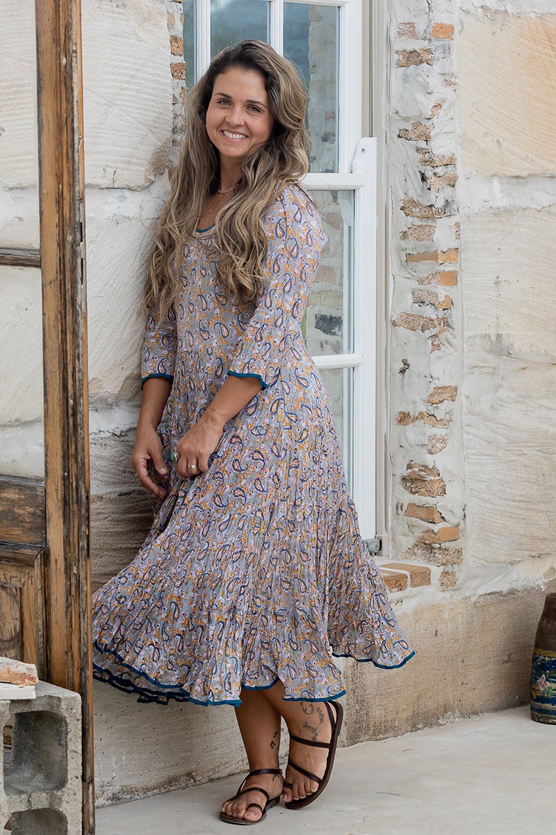 Flamenco Dress with Sleeves - Reflections