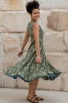 Flamenco Dress - Olive