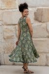 Flamenco Dress - Olive