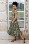 Flamenco Dress - Olive