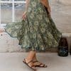 Flamenco Dress - Olive