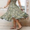 Flamenco Dress - Olive