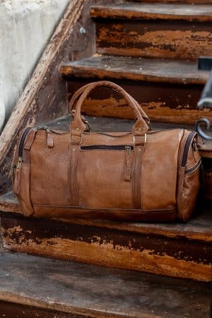 Leather Overnight Bag