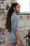 Men's Shirt Short Sleeve - French Gingham