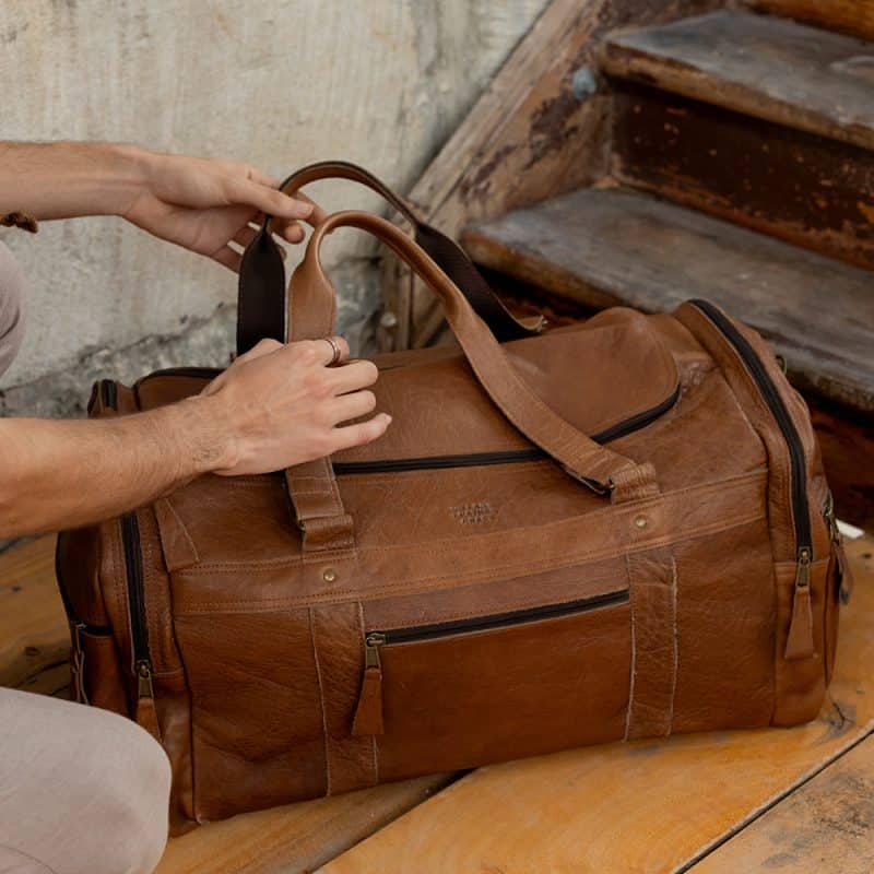 Leather Travel Bag