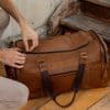 Leather Travel Bag