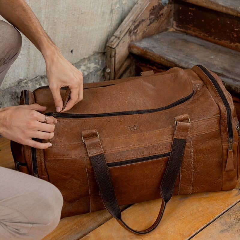 Leather Travel Bag