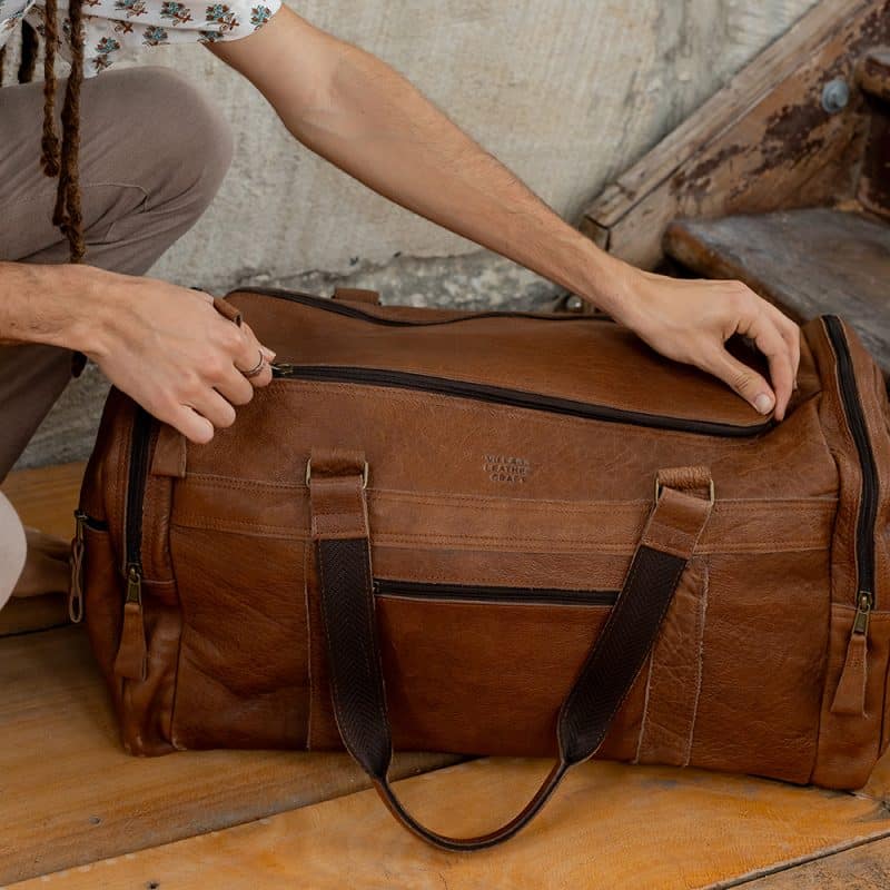 Leather Travel Bag