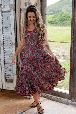 Flamenco Dress - Ruby Bloom