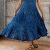 Flamenco Dress - Indigo Flower