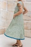 Jalabi Dress- Jade Blossom