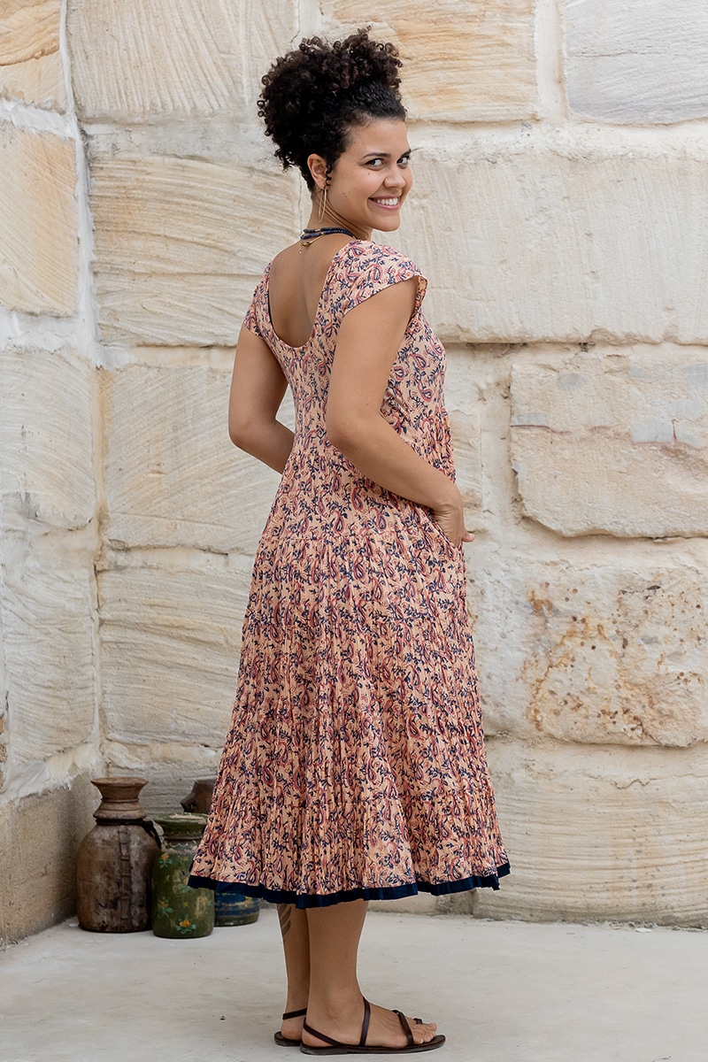 Jalabi Dress- Antique Pink