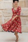 Flamenco Dress with Sleeves - Sophia