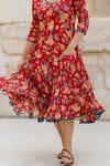 Flamenco Dress with Sleeves - Sophia