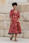 Flamenco Dress with Sleeves - Sophia