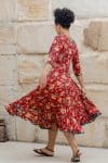 Flamenco Dress with Sleeves - Sophia