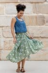 Coco Skirt - Evergreen