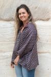 Vintage Sari Amira - Akari - Silk/Wool
