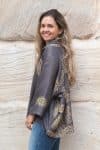 Vintage Sari Amira - Capraia - Silk/Wool