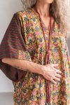 Womens, Satori Dress, Maxi, 100% Cotton, hand block print, in vibrant red Pimento