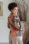 Womens Vintage Intrepid Kantha Jacket handmade from 100% cotton recycled fabrics in Inda