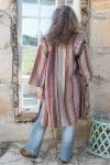 Womens, Kantha Dust Coat, reversible, handmade from 100% cotton recycled Vintage fabrics, in Amric