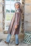 Womens, Kantha Dust Coat, reversible, handmade from 100% cotton recycled Vintage fabrics, in Amric