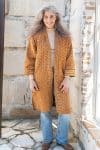 Womens, Kantha Dust Coat, reversible, handmade from 100% cotton recycled Vintage fabrics, in Amba